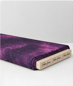 Magenta Textured Abstract chiffon folded