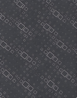 Charcoal Subtle Diamond Geometry chiffon, print close up