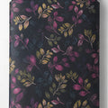 Dark Plum Vintage Botanical chiffon full roll