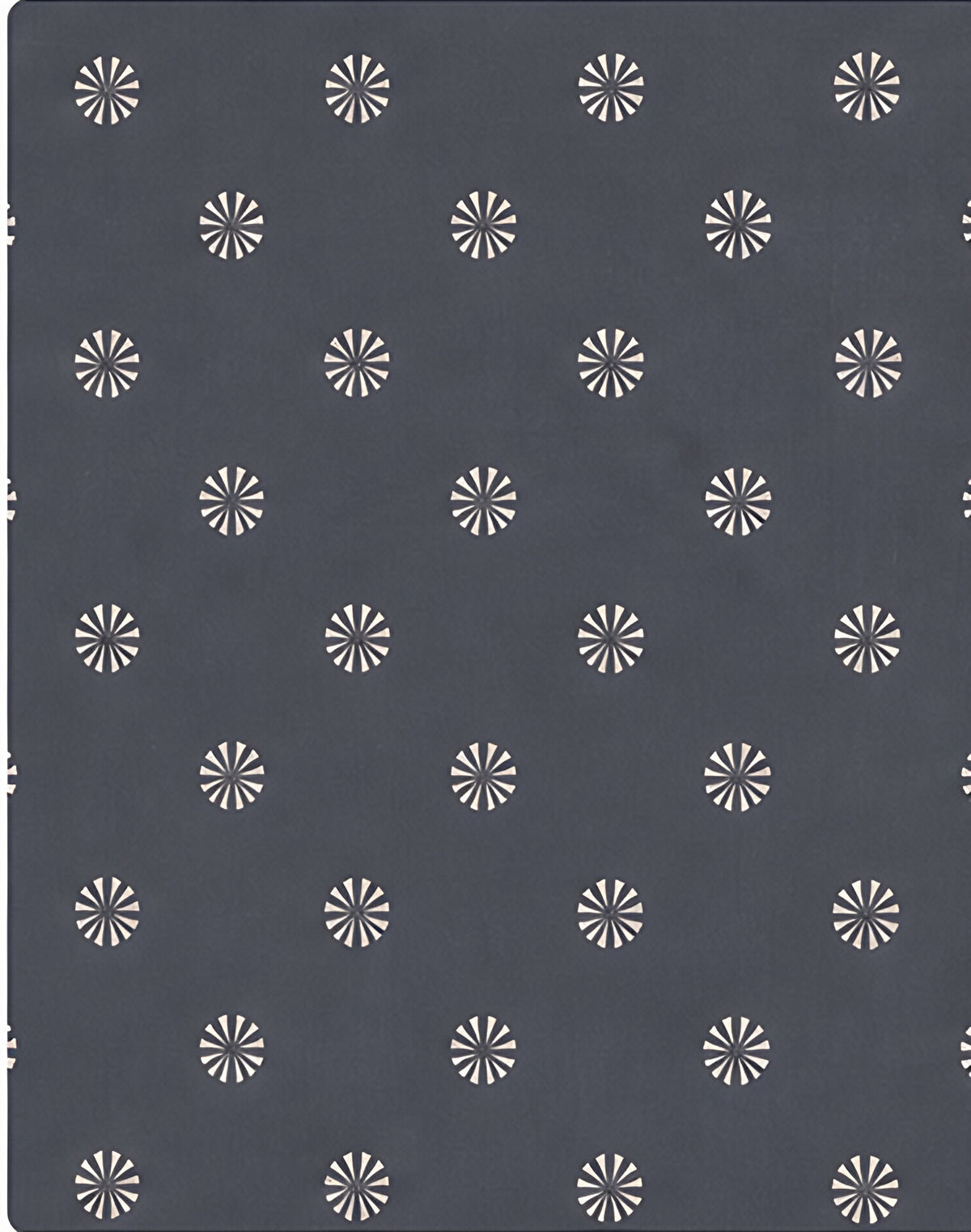 Slate Grey Tiny Dot Floral chiffon, print close up