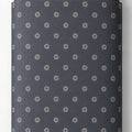 Slate Grey Tiny Dot Floral chiffon full roll