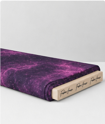 Magenta Textured Abstract chiffon folded