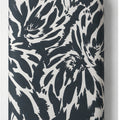 Black White Zebra Botanical chiffon full roll