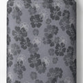 Slate Grey Tonal Floral chiffon full roll