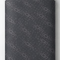 Charcoal Subtle Diamond Geometry chiffon full roll