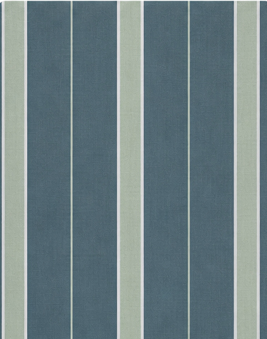 Sage Blue Vertical Stripes chiffon, print close up