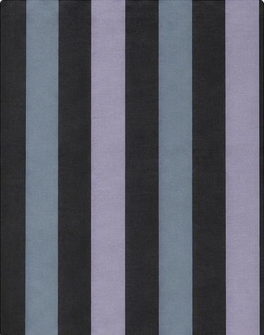 Black Slate Bold Vertical Stripes chiffon, print close up