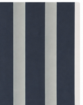 Navy Grey Broad Stripes crepe, print close up