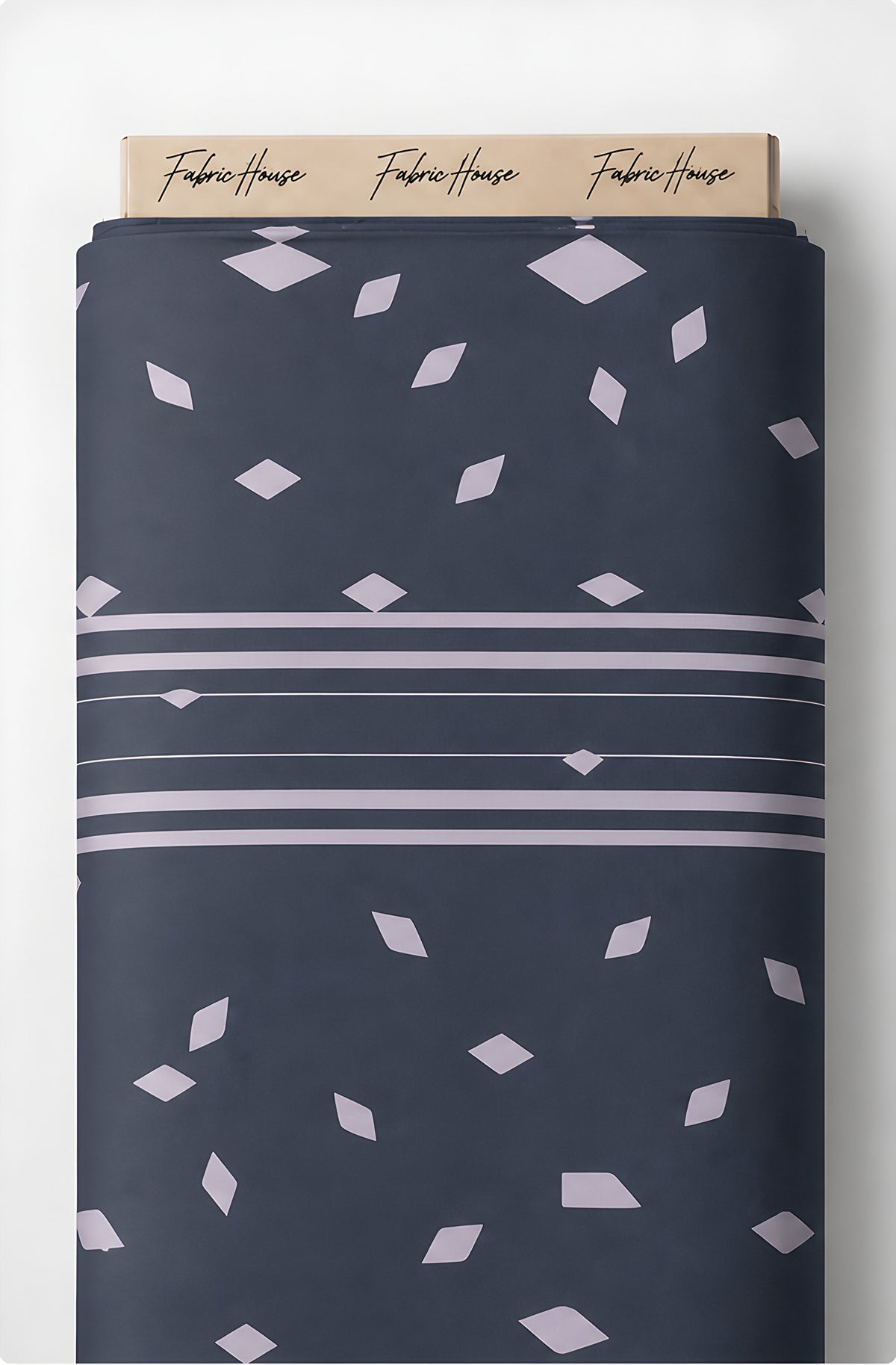 Charcoal Printed Crepe 041 crepe full roll