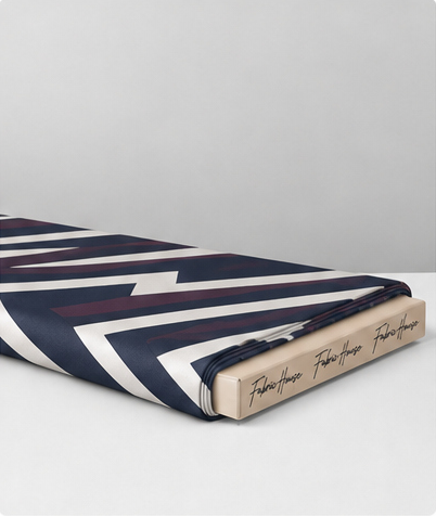 Charcoal Printed Crepe 050 crepe folded