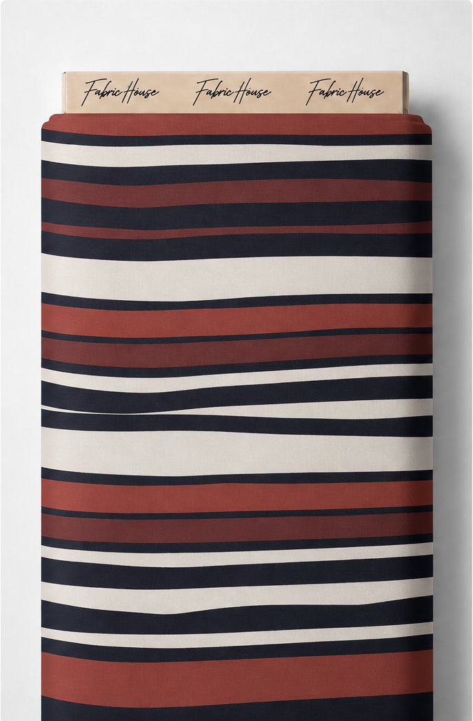 Charcoal Printed Crepe 060 crepe full roll