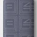 Charcoal Printed Crepe 062 crepe full roll