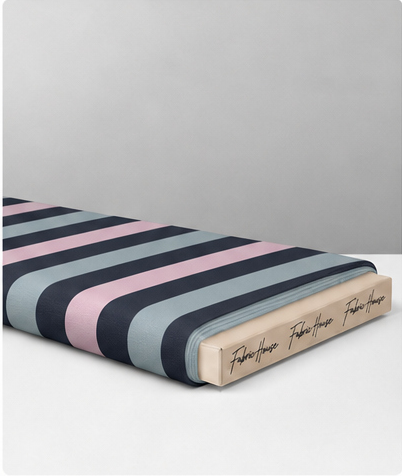 Soft Grey Printed Crepe 067 crepe folded