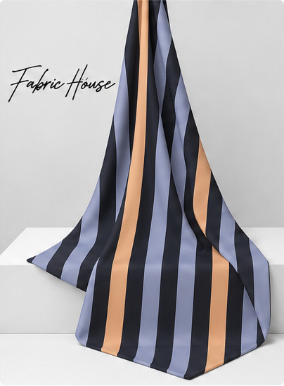 Soft Grey Printed Crepe 068 crepe draped to show fall