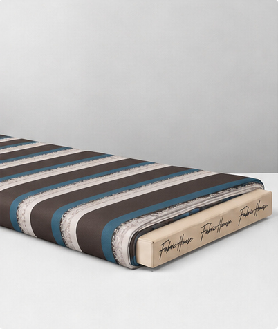 Charcoal Printed Crepe 074 crepe folded