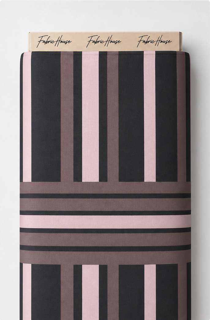 Charcoal Printed Crepe 076 crepe full roll