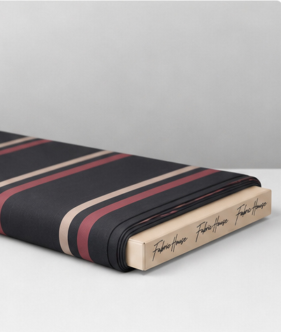 Charcoal Printed Crepe 080 crepe folded