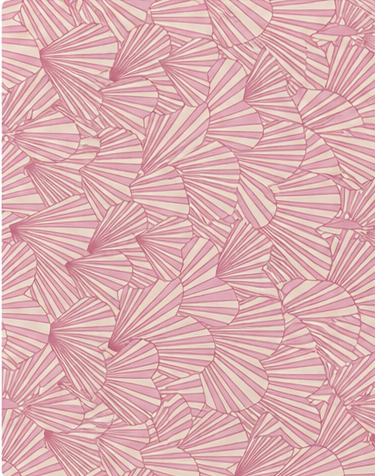 Blush Pink Delicate Floral silk, print close up