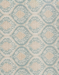 Ivory Diamond Trellis silk, print close up