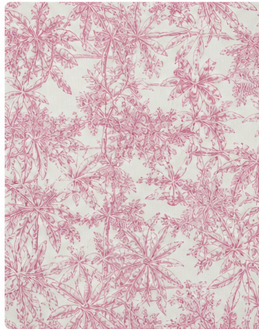 Dusty Rose Floral Texture silk, print close up