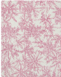 Dusty Rose Floral Texture silk, print close up
