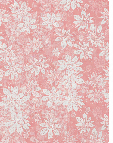 Peach Watercolor Floral silk, print close up