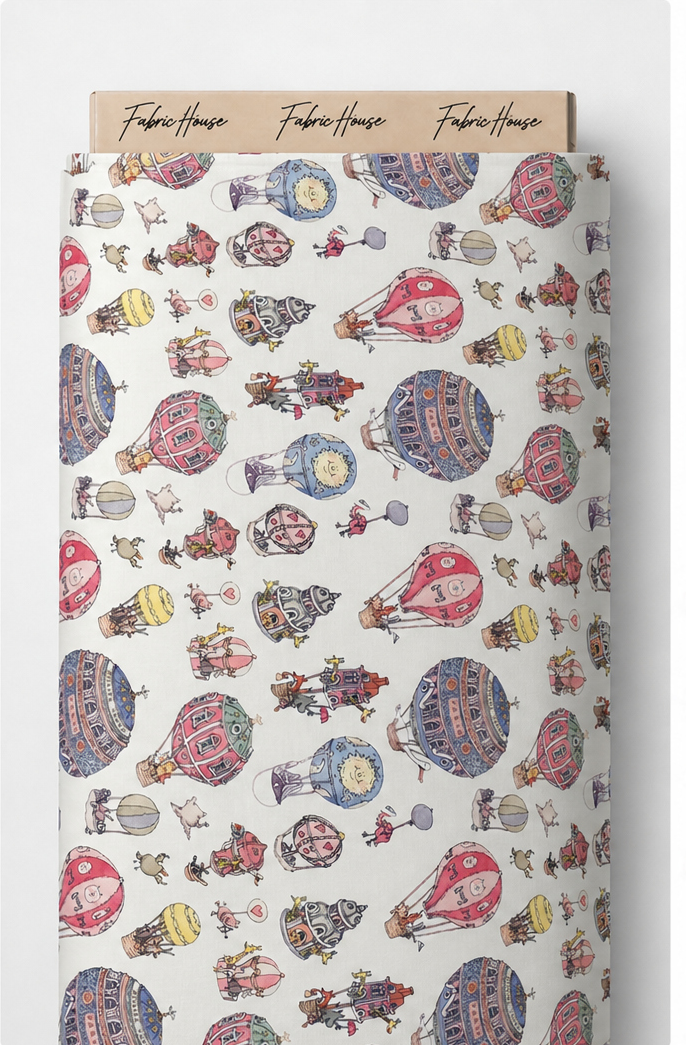 Vintage Botanical Medallions silk full roll