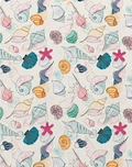 Playful Colorful Mini Prints silk, print close up