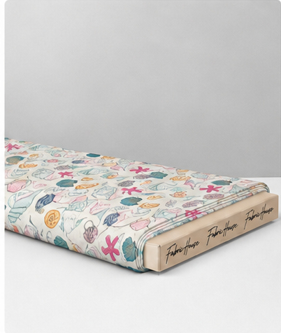 Playful Colorful Mini Prints silk folded