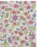 Multicolor Petite Florals silk, print close up